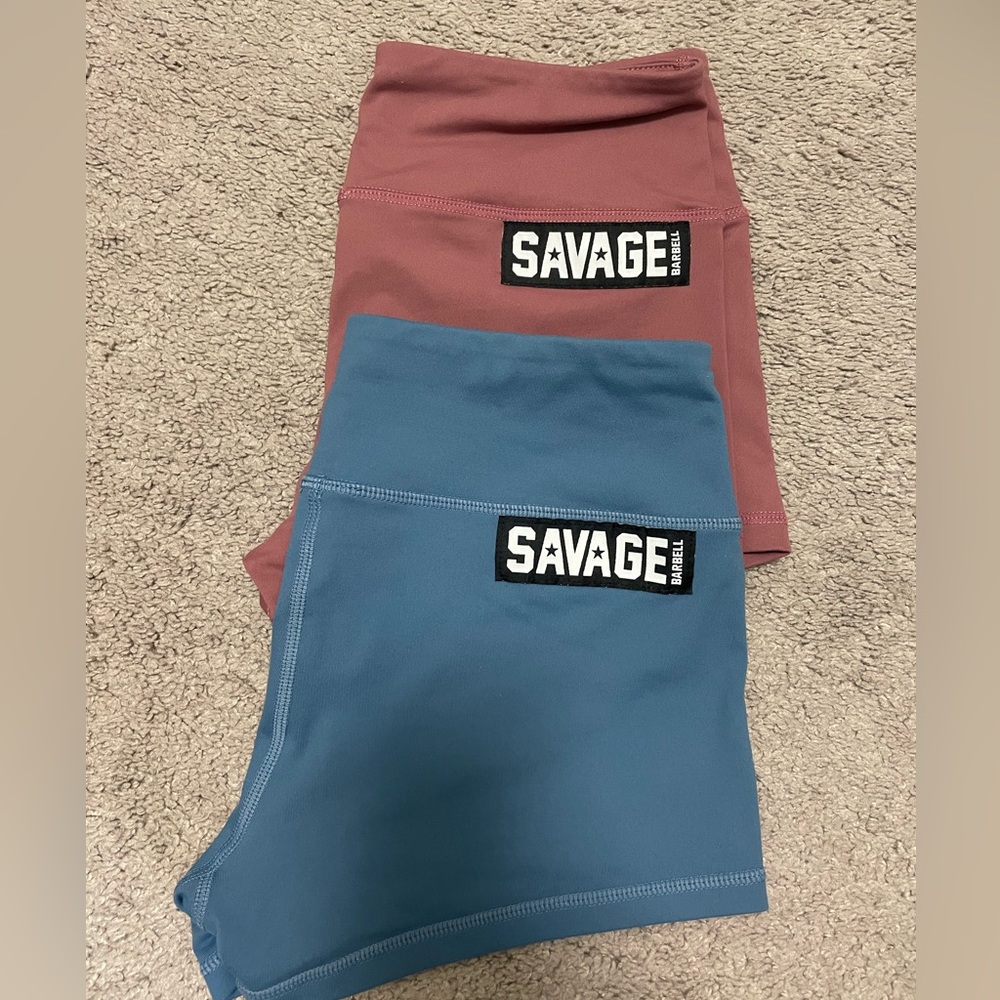 Savage Barbell Booty Shorts